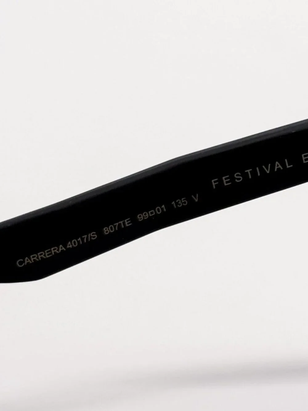 New CARRERA 4017/S 807TE Sunglasses Black Purple Unisex Shield Eyewear